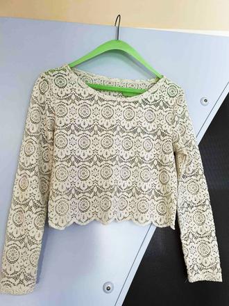 Tričko z krajky m/l, l