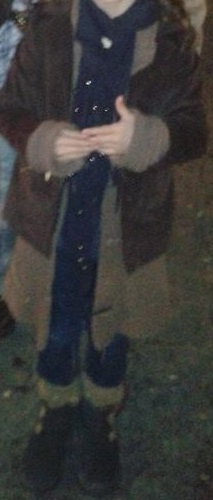 Hrubý dlhý sveter, old navy,134