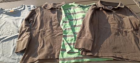 Tričká dlhý rukáv vel. 134, 122–134