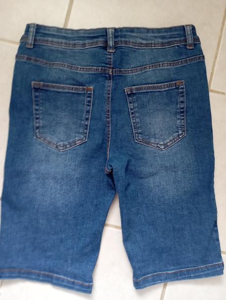 Riflové šortky kraťase, denim co,152