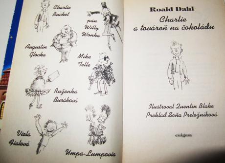Kniha - charlie a továreň na čokoládu, 