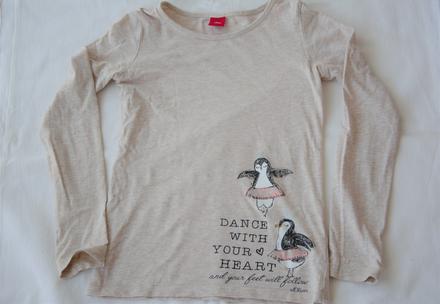 Kvalitné slim tričko s.oliver s tučniakom, s.oliver,140