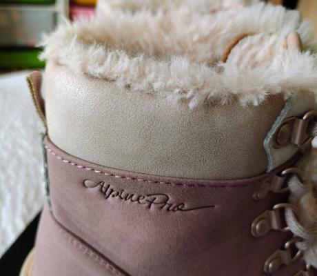 Zimné zateplené topánky, alpine pro,37