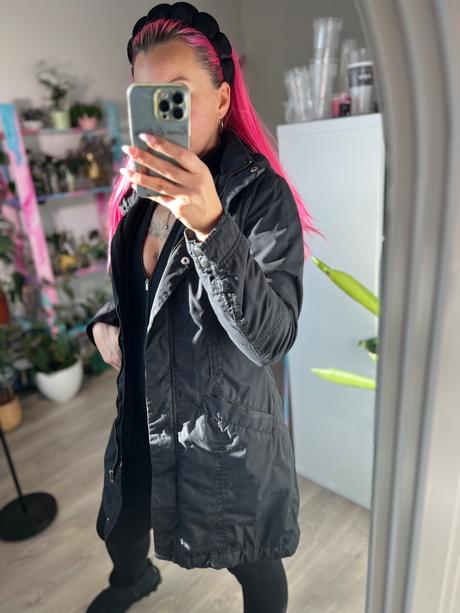 Damska parka h&m, h&m,s