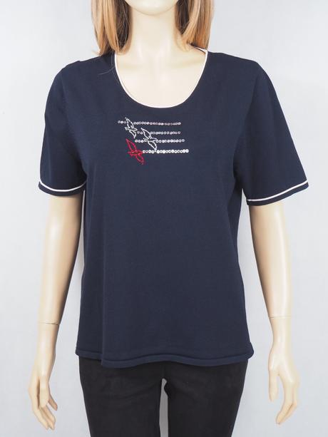 Luxusný úpletový top, 44