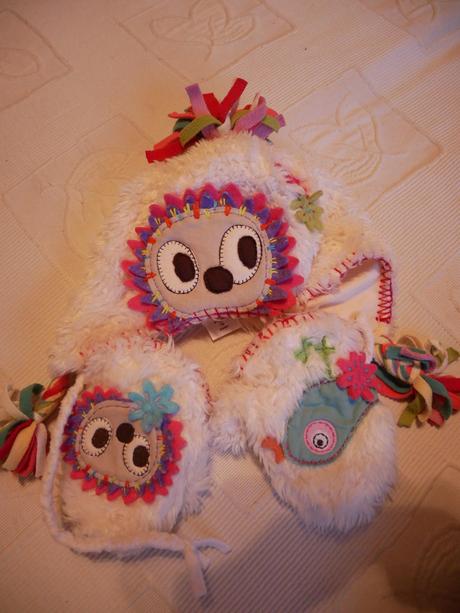 Sovičková súprava čiapka s rukavicami, next