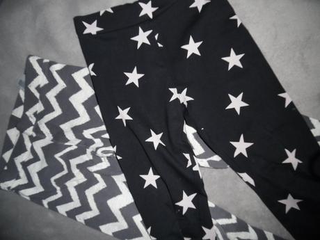 Hviezdičkové legíny, h&m,134