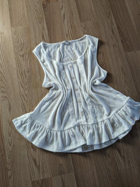 Romantická vintage blúzka, gate