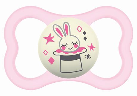 Mam silikónový cumlík air night nostalgic 1ks, 6+, mam