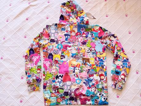 Zaujímavá mikina značky cropp, m