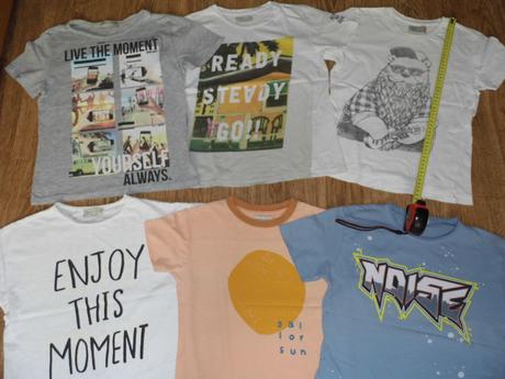 Veselé tričká zara 6 ks (výborný stav), zara,128