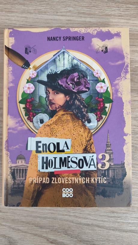 Enola holmesová 3 nancy springer, 