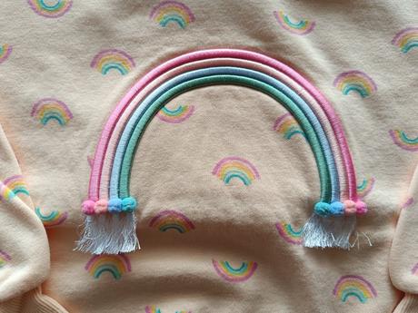 Mikina dúhová, primark,116