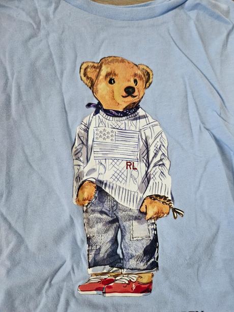 Tricko s medvedikom ralph lauren 128, ralph lauren,128
