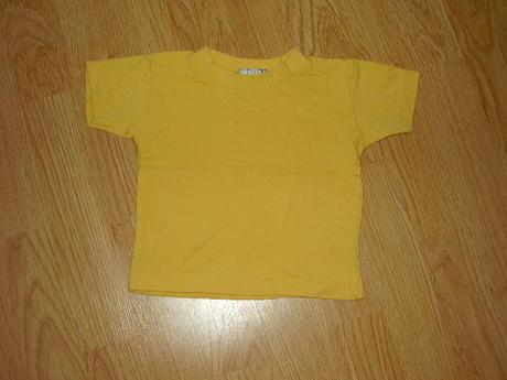 Klasicke žlte tričko, h&m,56