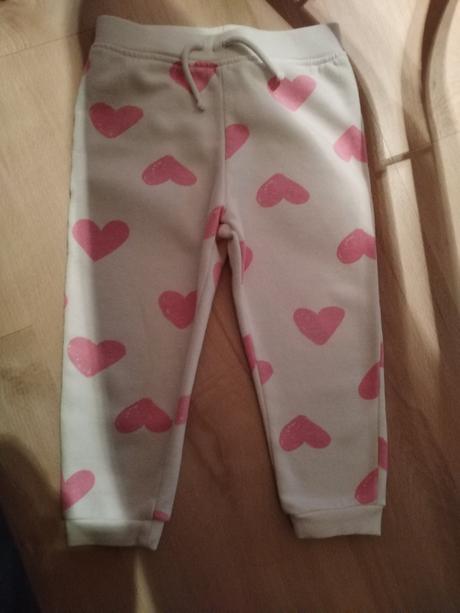 Dievčenské tepláky 86 az 104, h&m,98