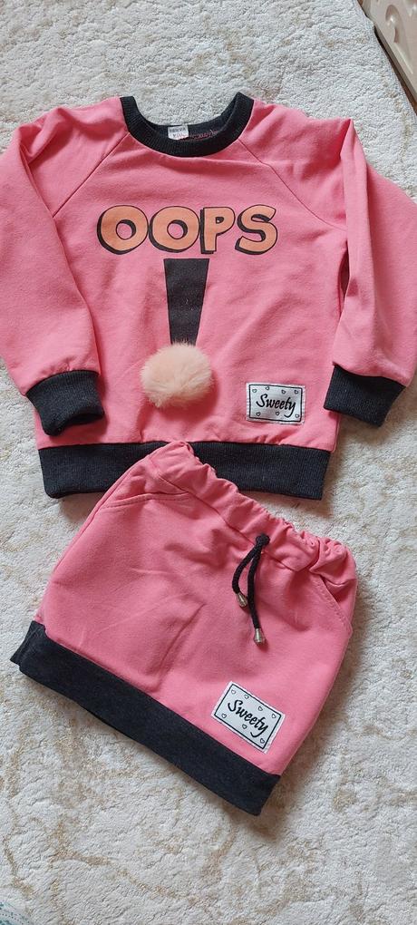 Teplákový kompletik na štýl nunu, 98