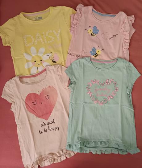 Tričká 4kusy, pepco,134