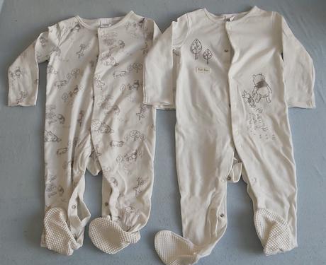 Set overalov/pyžamiek s nožičkami macko pu 80, f&f,80