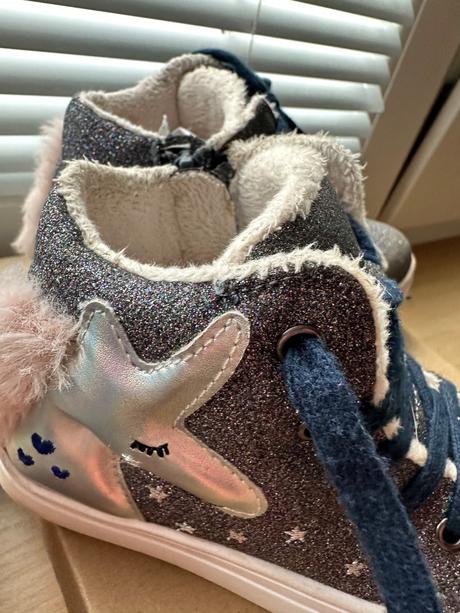 Zateplene topanky jednorozce v 26 a 28, 26
