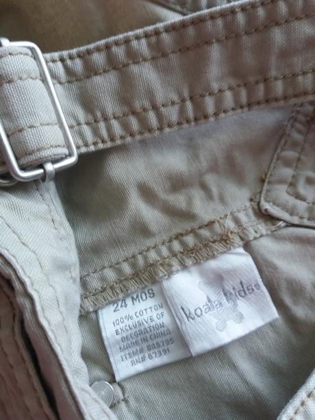 Chlapčenské kratasky s trakmi, koala baby,92