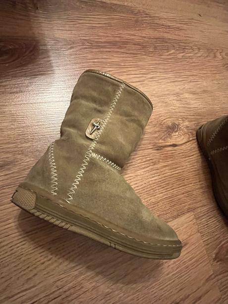 Paciotti kožené/ ovčia vlna cizmicky, 25