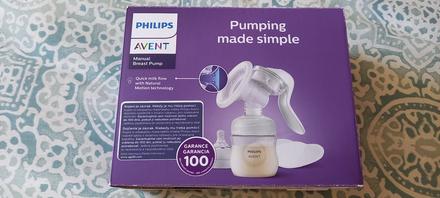 Avent manuálna odsávačka, 