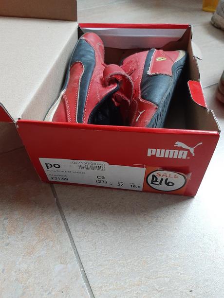 Tenisky cervene puma 27, puma,27