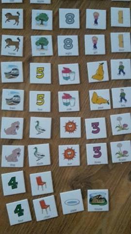 Kartičky s anglickými slovíčkami 78 kusov,