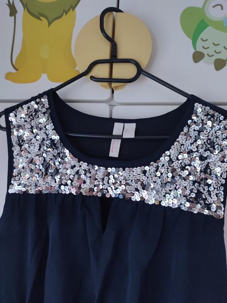 Šaty tmavomodré (veľkosť 40), bonprix,40