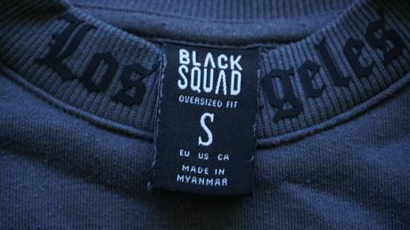Pánska mikina black squad, s