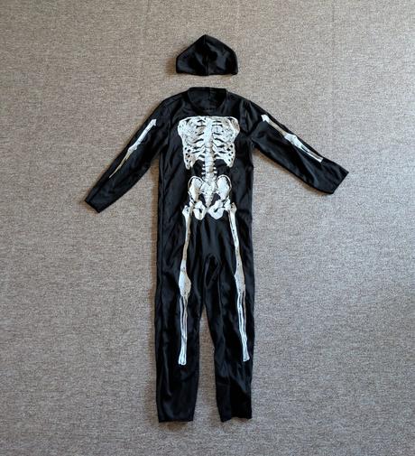 Karnevalová maska kostlivec, 