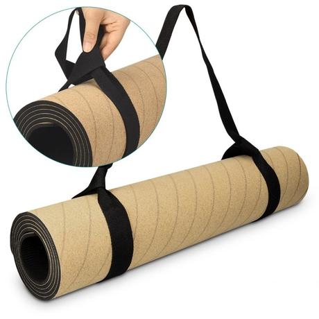 Eko korková protišmyková podložka na jogu,