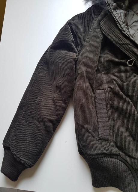 Dámska menčestrová bundička zateplená, xxl