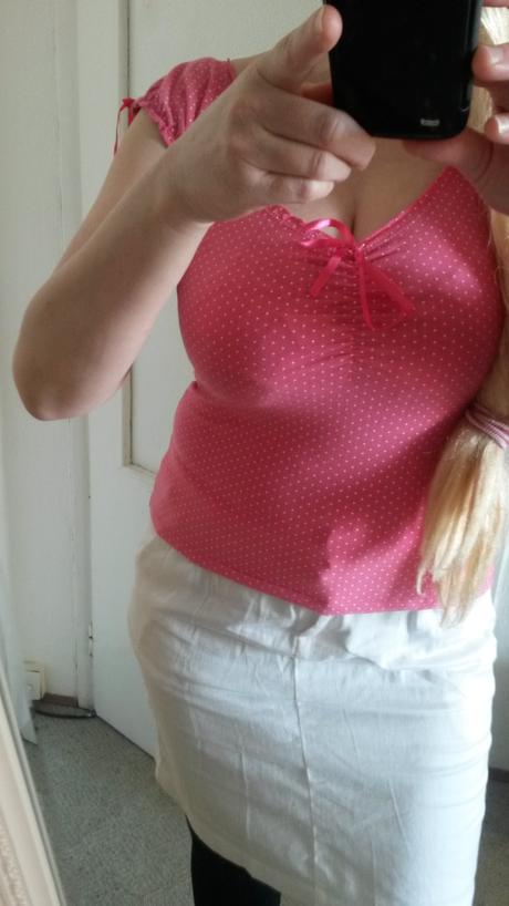 Romanticke tricko s/m, s