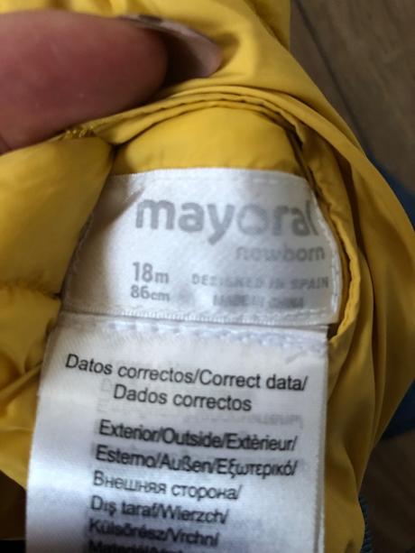 Obojstranná prechodná bunda, mayoral,80