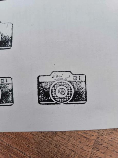 Pečiatka foťák - 2 kusy, 