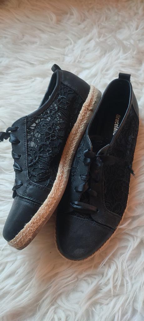 Topánky s cipkovaným vzorom, graceland,36