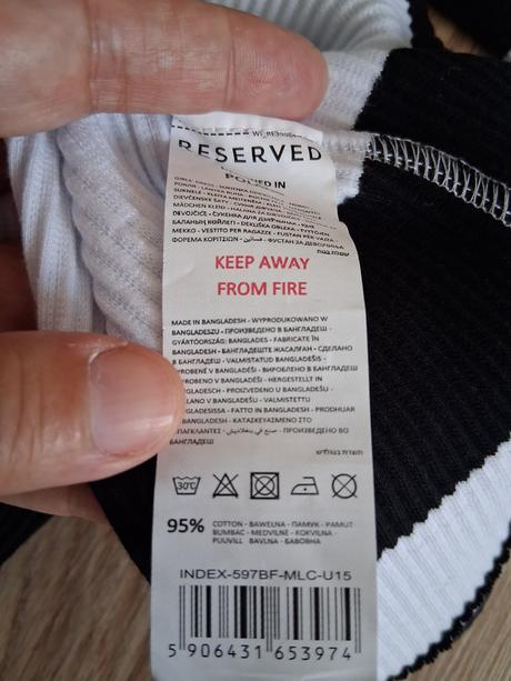 Dievčenske pruhované šaty, reserved,158