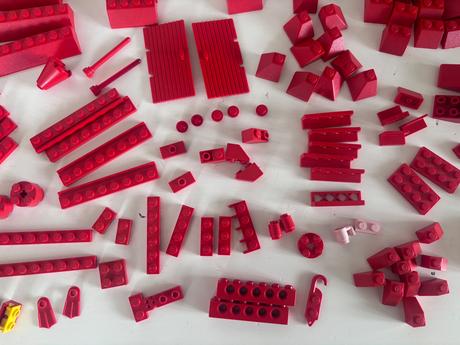 Lego červené, 