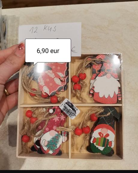 Vianočné ozdoby na stromček,