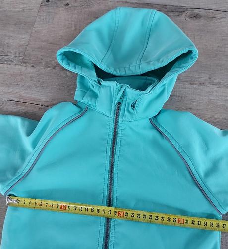 Softšelová bunda v mentolovej farbe, 122