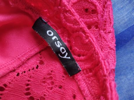 Krajkový top, orsay,m