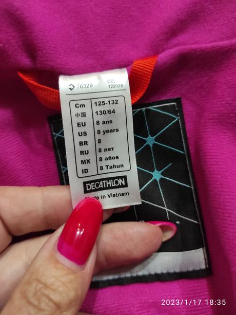 Lyžiarska bunda/ bunda na zimu, wedze,122