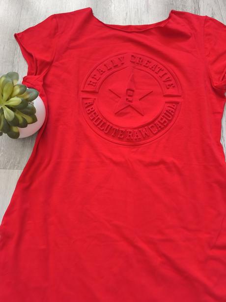 Dámske červené šaty, l