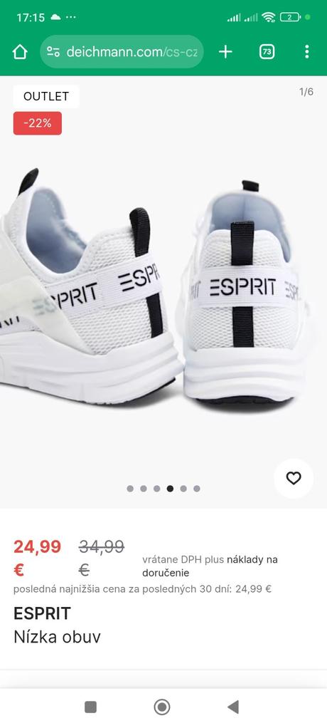 Tenisky esprit, esprit,33