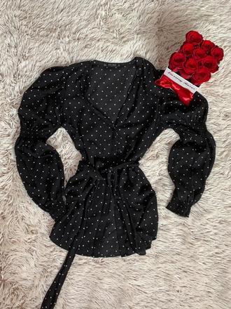 Blúzka čierna, zara,s