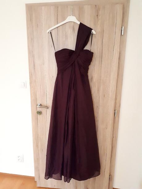 Šifónové spoločenské šaty 38-40, 38