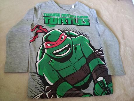 Trička s dlhym rukavom 8ks, 98