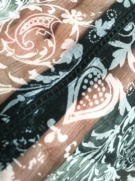 Priesvitná mušelínová blúzka, xl